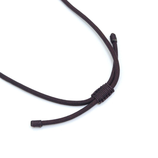 Essential Adjustable Sliding Cord Necklace, LX972