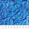 Navy Brushstroke Celebration Cotton 44/45 Fabric Per Yard