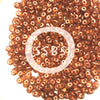 Matubo Superduo 2.5 x 5 mm 00030-29252 Halo Tangerine Beads - 5 or 10 gm