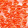 Matubo Superduo 2.5 x 5 mm 90030-14400 Hyacinth / Orange Luster Beads - 5 or 10 gm