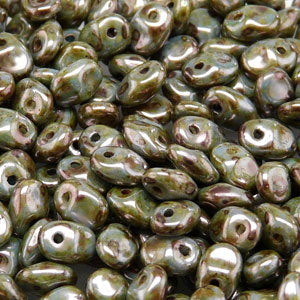 Matubo Superuno 2.5 x 5 mm 03000-65431 Chalk Lazure Blue Beads - 5 or 10 gm