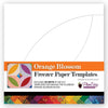 Orange Blossom Freezer Paper Templates 25pk