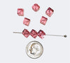 Swarovski Crystal Beads – Article 5601 – 6mm – Light Rose