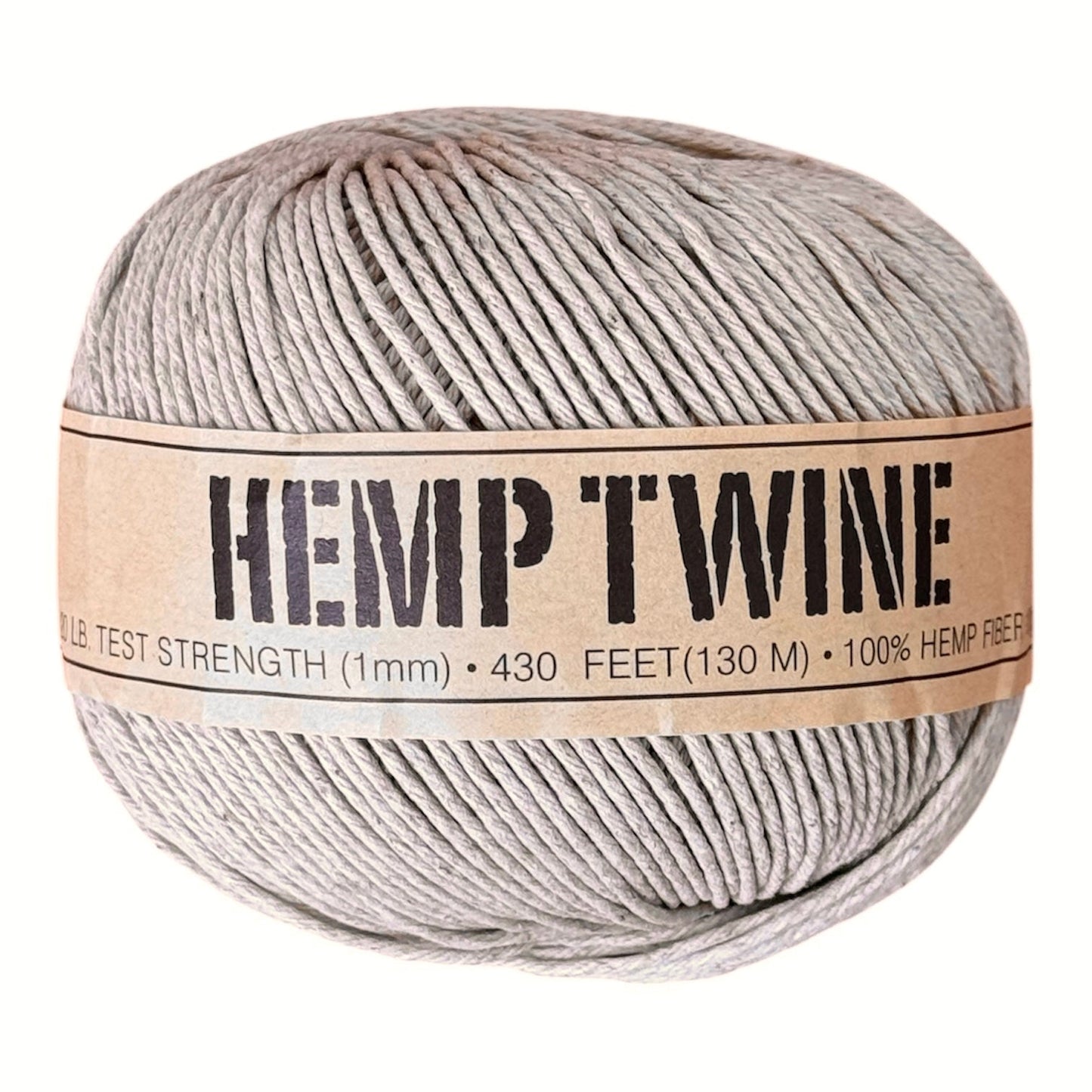 ORDER#: TWINEBALL-1MM 100% Hemp Twine, 1mm