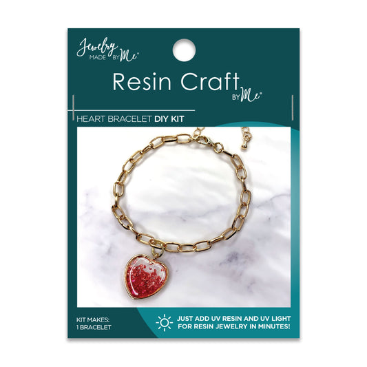 Ombre Heart Bracelet UV Resin DIY Kit