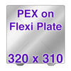 Flexi Plate with PEX - Creality CR-10S Pro - 320 x 310