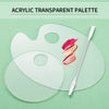 Transparent Acrylic Palette Mixing Rod Set | Makeup Painting Nail Polish Tools
