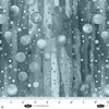 Slate Bubble Pops 108" Cotton Wideback Fabric Per Yard
