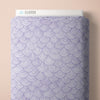 Wildest Dreams Lilac Scallop Organic Cotton 44"/45" Fabric Per Yard