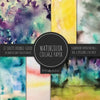 Watercolor Collage Paper – Abstract Colored Scrapbooking & Crafting