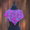 Fan Shell Shawlette Knit and Crochet Pattern