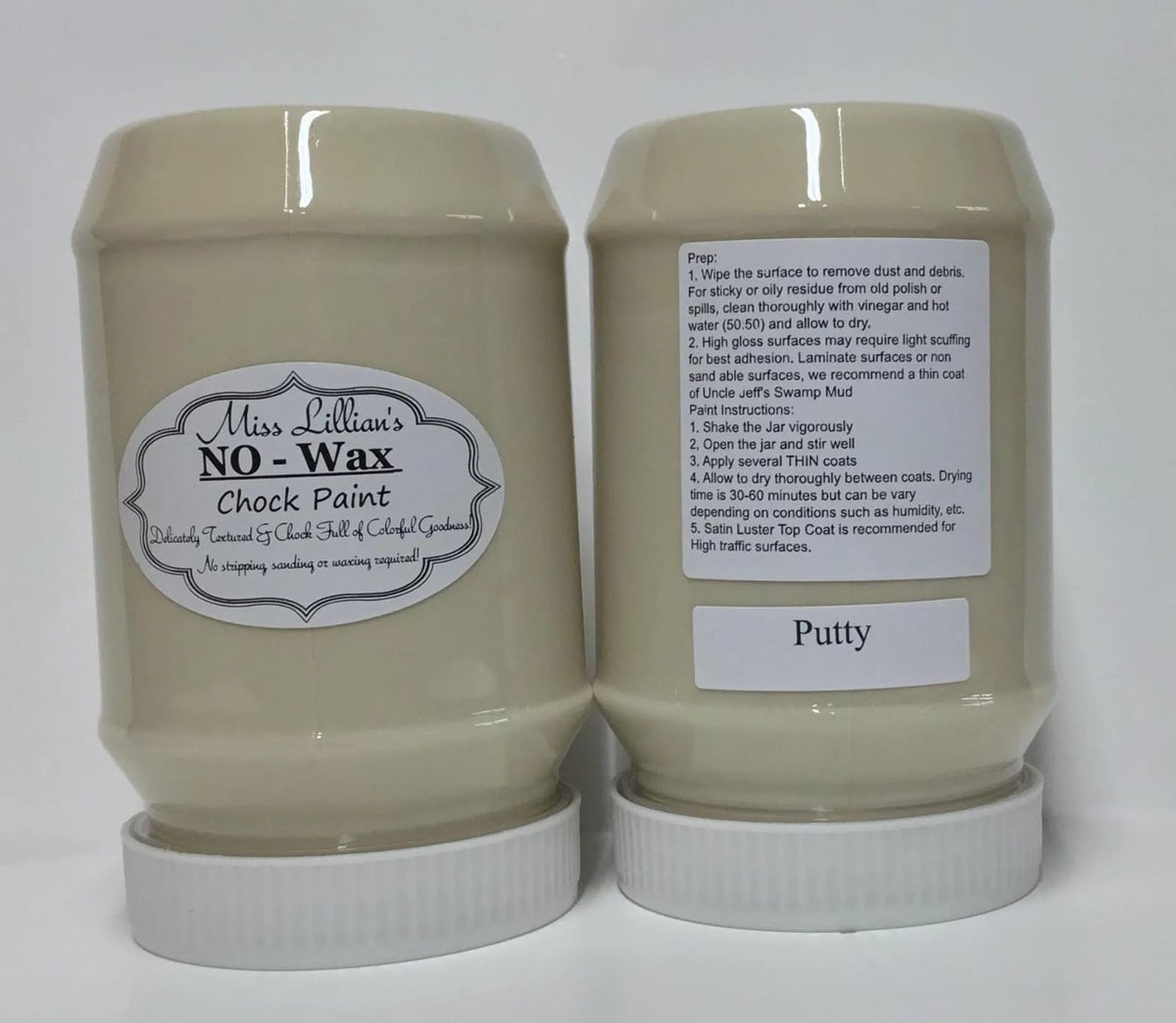 Miss Lillian's NO WAX Chock Paint - Putty