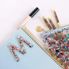 Confetti Letter Stickers - Adhesive Patches