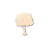 Unfinished Wood Apple Tree Shape - Craft - up to 46" DIY