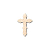 Unfinished Wood Catholic Cross Shape - Easter - Christian - Craft - up to 46" DIY