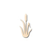 Unfinished Wood Cattail Shape - Plant - Craft - up to 46" DIY