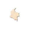 Unfinished Wood Colombia Shape - Country - Craft - up to 46" DIY