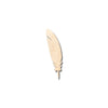 Unfinished Wood Feather Shape - Animal - Bird - Wildlife - Craft - up to 46" DIY