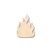 Unfinished Wood Fire Shape - Firefighter - Craft - up to 46" DIY