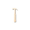 Unfinished Wood Hammer Shape - Tool - Craft - up to 46" DIY