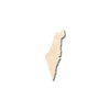 Unfinished Wood Israel Shape - Country - Craft - up to 46" DIY
