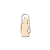 Unfinished Wood Lantern Shape - Craft - up to 46" DIY