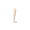 Unfinished Wood Leg Shape - Craft - up to 46" DIY