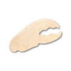 Unfinished Wood Lobster Claw Shape - Ocean - Nursery - Craft - up to 46" DIY