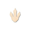 Unfinished Wood Penguin Foot Shape - Craft - up to 46" DIY