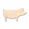 Unfinished Wood Pig Sow Shape - Farm Animal - Craft - up to 46" DIY