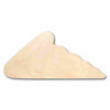 Unfinished Wood Pizza Slice Shape - Kitchen - Food - Craft - up to 46" DIY