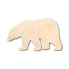 Unfinished Wood Polar Bear Shape - Animal - Craft - up to 46" DIY