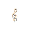 Unfinished Wood Treble Clef Shape - Music - Nursery - Craft - up to 46" DIY