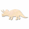 Unfinished Wood Triceratops Shape - Jurassic Park - Dinosaur - Craft - up to 46" DIY