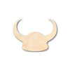 Unfinished Wood Viking Hat Shape - Football - History - Craft - up to 46" DIY