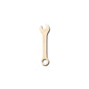 Unfinished Wood Wrench Shape - Tool - Craft - up to 46" DIY