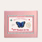 Blue Butterfly Beaded Art Kit