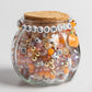 Halloween Pumpkin Charm Fall Colored Beads DIY Jar