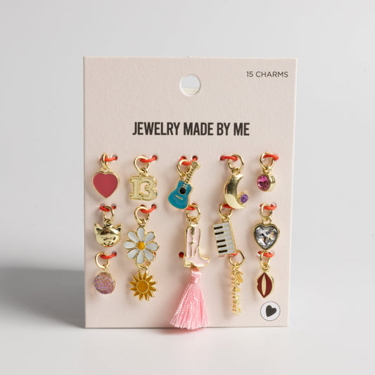 Western Charm Iconic Country Music Themed Enamel Charm Set