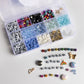 Happy Place Smiley Face Beads Rainbow Charm Trippy Vibes Charms DIY Kit