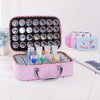 Novel With Bottle 56 Grid Diamond Painting Sub-diamond Bag Storage Bottle Carrying Case Suitcase