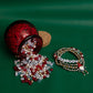 Christmas Woodland Gnome DIY Jar Letter Bead Jar Kit
