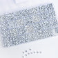 Round White with Black 26 Letter Bead Kit Box