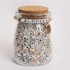 Blessed Mini Block Letter Bead DIY Stretch Cord Bracelet Jar