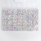 Round White with Multicolor 26 Letter Bead Kit Box