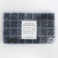 Black with White 26 Letter Bead Kit Box