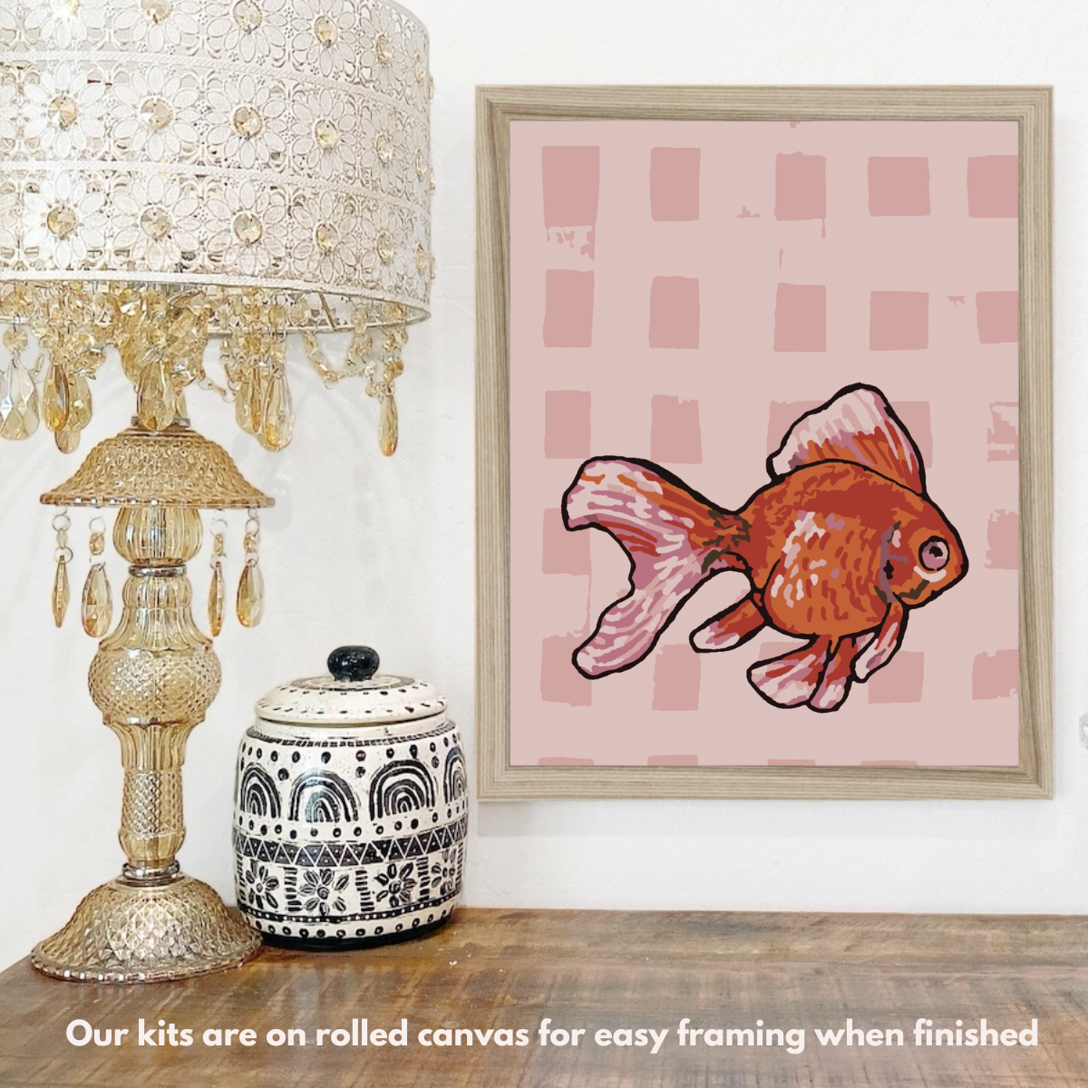 Fancy Goldfish - Paint by Numbers Kit