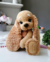 Crochet PATTERN Puppy dog, Amigurumi tutorial PDF in English, puppy crochet pattern PDF Christmas gift Baby shower dog crochet pattern