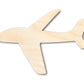 Unfinished Wood Airplane Shape | Craft Cutout | Up to 36"