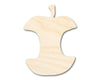 Unfinished Wood Apple Core Shape | DIY Fruit Craft | Up to 36"